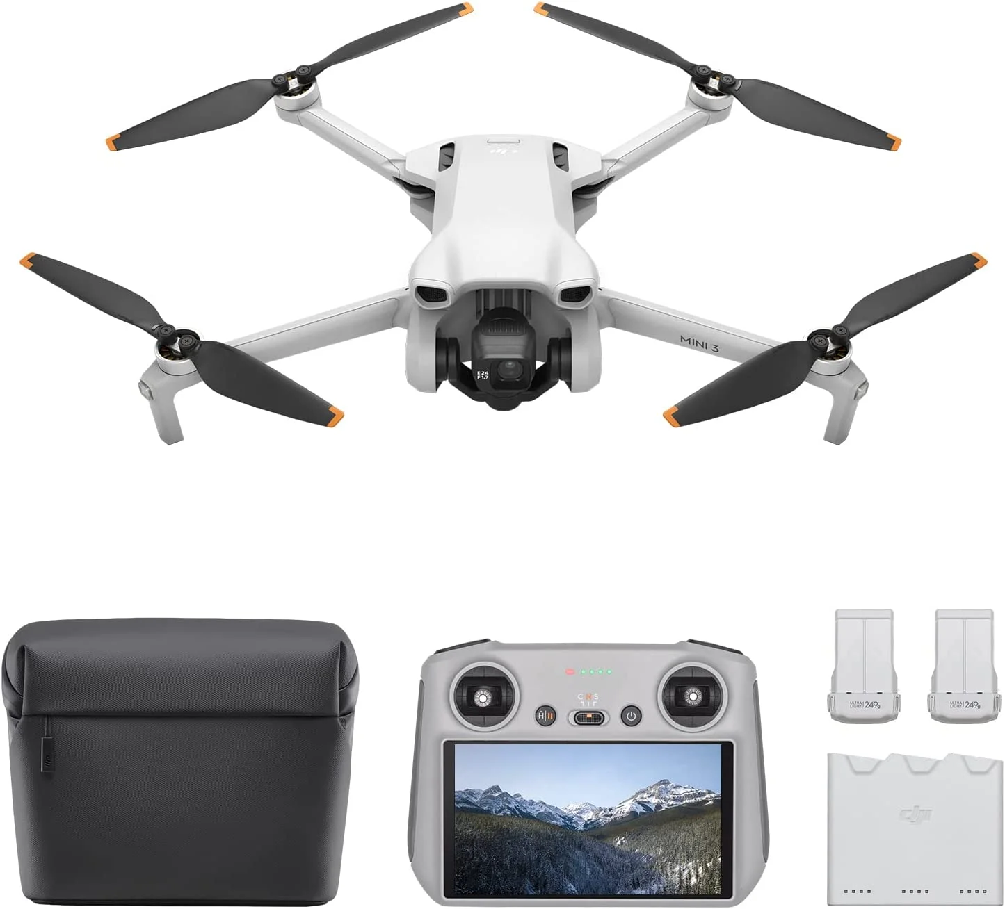 » DJI Mini 3 Fly More Combo - Lightweight Mini Camera Drone with 4K HDR Video and True Vertical Shooting